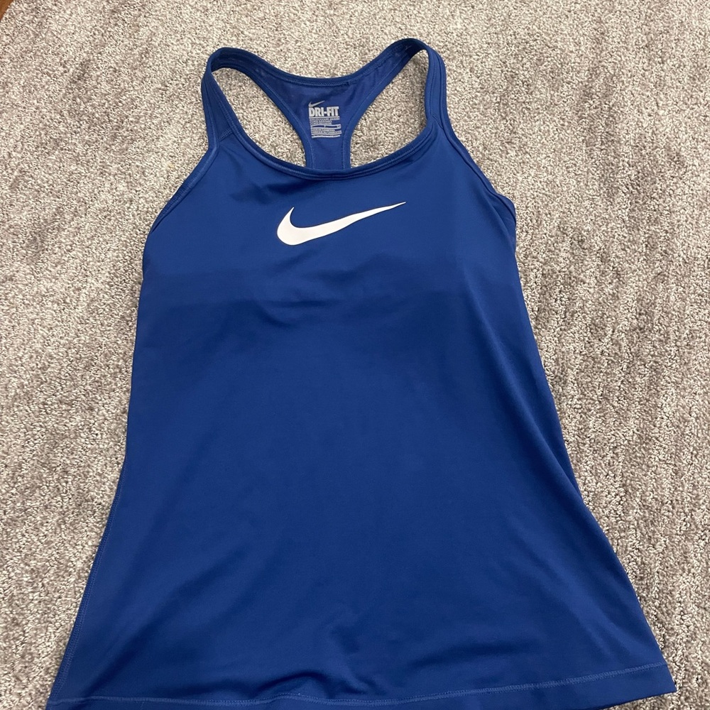 Nike tank top with built-in sports bra